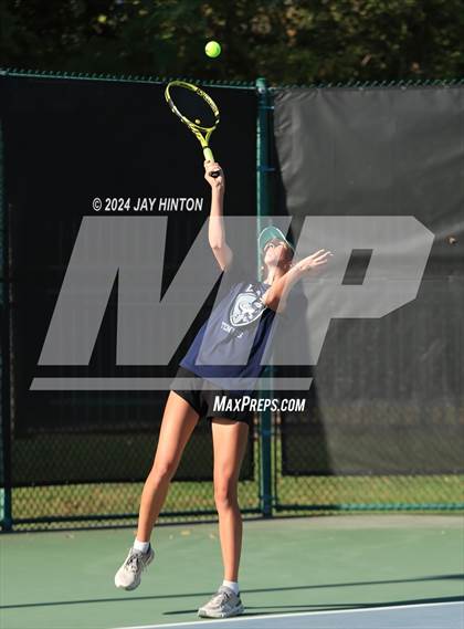 Thumbnail 1 in Centennial vs Liberal Arts & Science Academy (UIL 5A Tennis Semifinal) photogallery.