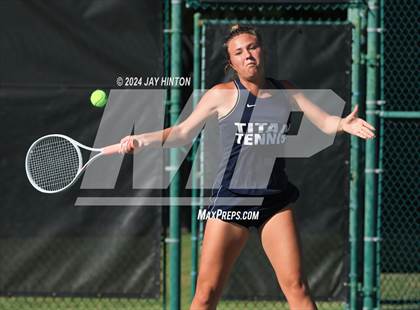 Thumbnail 2 in Centennial vs Liberal Arts & Science Academy (UIL 5A Tennis Semifinal) photogallery.