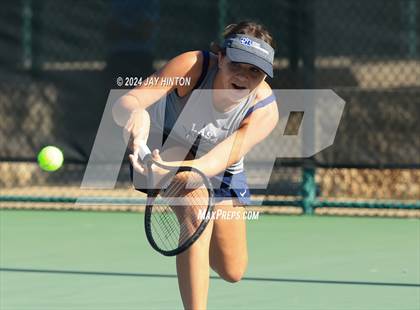 Thumbnail 3 in Centennial vs Liberal Arts & Science Academy (UIL 5A Tennis Semifinal) photogallery.