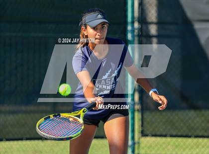 Thumbnail 2 in Centennial vs Liberal Arts & Science Academy (UIL 5A Tennis Semifinal) photogallery.
