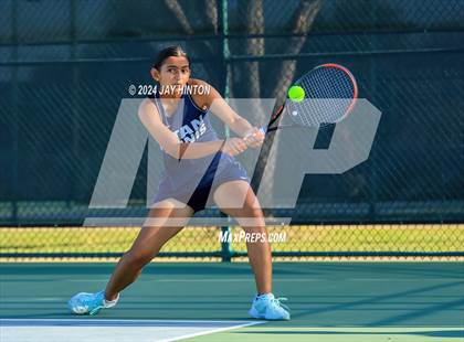 Thumbnail 2 in Centennial vs Liberal Arts & Science Academy (UIL 5A Tennis Semifinal) photogallery.