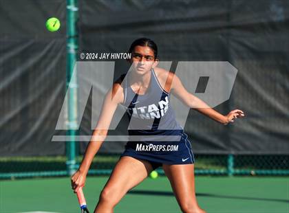 Thumbnail 2 in Centennial vs Liberal Arts & Science Academy (UIL 5A Tennis Semifinal) photogallery.