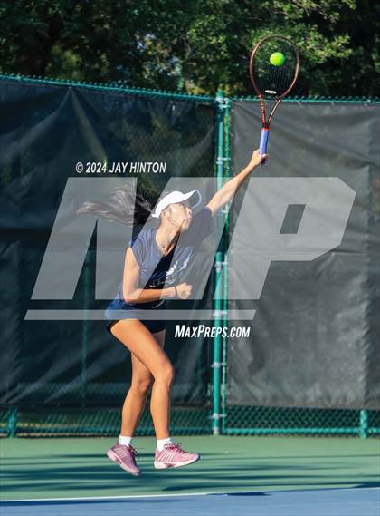 Thumbnail 1 in Centennial vs Liberal Arts & Science Academy (UIL 5A Tennis Semifinal) photogallery.