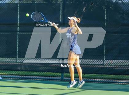 Thumbnail 3 in Centennial vs Liberal Arts & Science Academy (UIL 5A Tennis Semifinal) photogallery.