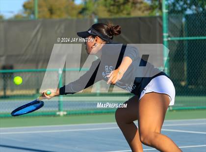 Thumbnail 3 in Centennial vs Liberal Arts & Science Academy (UIL 5A Tennis Semifinal) photogallery.