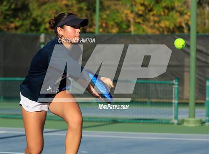 Thumbnail 3 in Centennial vs Liberal Arts & Science Academy (UIL 5A Tennis Semifinal) photogallery.