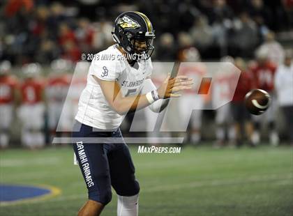 Thumbnail 1 in Mater Dei vs. St. John Bosco photogallery.