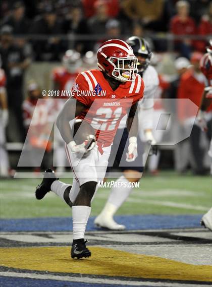 Thumbnail 1 in Mater Dei vs. St. John Bosco photogallery.