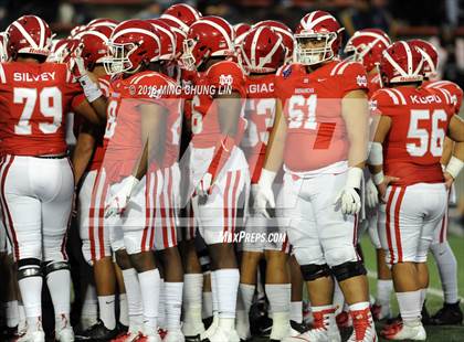 Thumbnail 1 in Mater Dei vs. St. John Bosco photogallery.