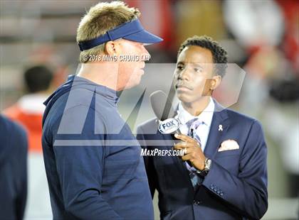 Thumbnail 2 in Mater Dei vs. St. John Bosco photogallery.
