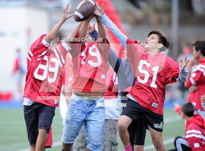 Thumbnail 1 in Mater Dei vs. St. John Bosco photogallery.