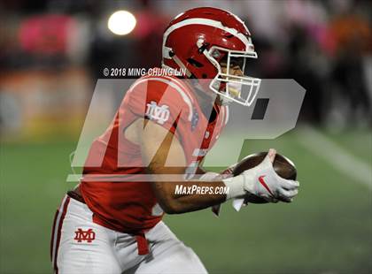 Thumbnail 3 in Mater Dei vs. St. John Bosco photogallery.