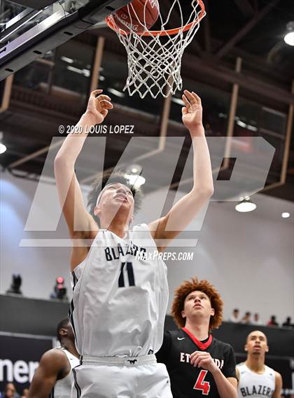 Thumbnail 2 in Etiwanda vs. Sierra Canyon (CIF State Regional Open DIV) photogallery.