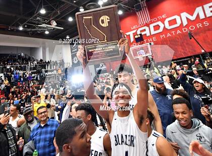 Thumbnail 2 in Etiwanda vs. Sierra Canyon (CIF State Regional Open DIV) photogallery.