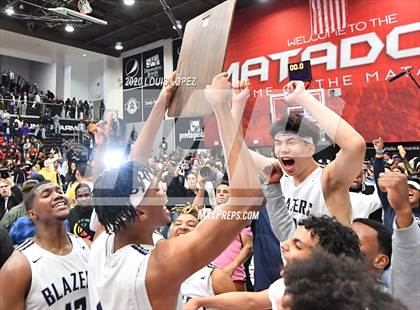 Thumbnail 1 in Etiwanda vs. Sierra Canyon (CIF State Regional Open DIV) photogallery.