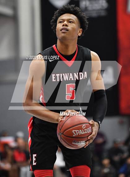 Thumbnail 2 in Etiwanda vs. Sierra Canyon (CIF State Regional Open DIV) photogallery.
