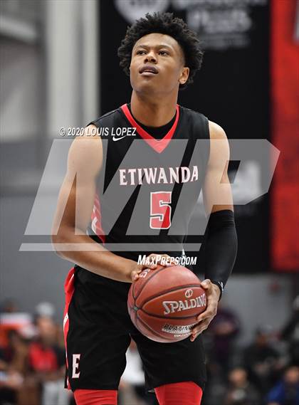 Thumbnail 1 in Etiwanda vs. Sierra Canyon (CIF State Regional Open DIV) photogallery.