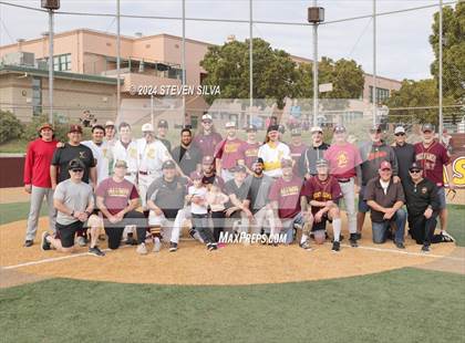 Thumbnail 3 in 23rd Annual Point Loma Varsity/Alumni Baseball Game photogallery.
