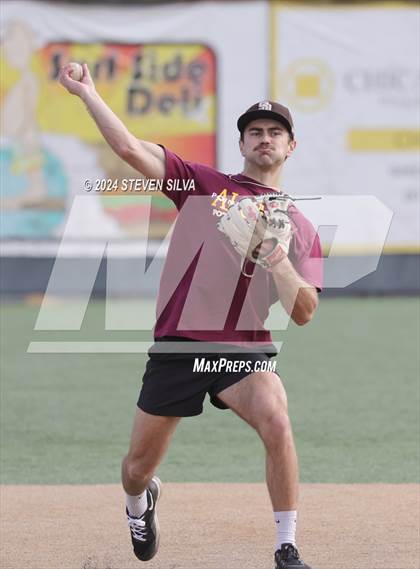 Thumbnail 1 in 23rd Annual Point Loma Varsity/Alumni Baseball Game photogallery.