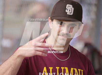Thumbnail 2 in 23rd Annual Point Loma Varsity/Alumni Baseball Game photogallery.