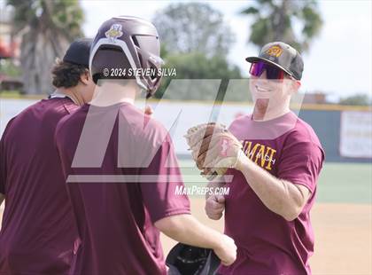 Thumbnail 3 in 23rd Annual Point Loma Varsity/Alumni Baseball Game photogallery.