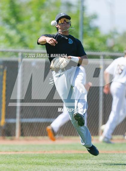 Thumbnail 3 in Santiago @ Crespi (CIF SS DII Quarterfinal) photogallery.