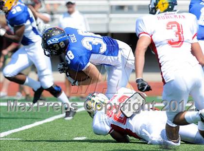 Thumbnail 2 in Michigan HS Football Coaches Association All-Star Game photogallery.