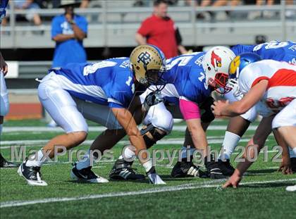 Thumbnail 2 in Michigan HS Football Coaches Association All-Star Game photogallery.