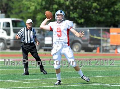 Thumbnail 2 in Michigan HS Football Coaches Association All-Star Game photogallery.