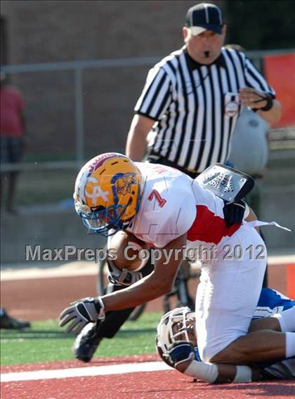 Thumbnail 1 in Michigan HS Football Coaches Association All-Star Game photogallery.