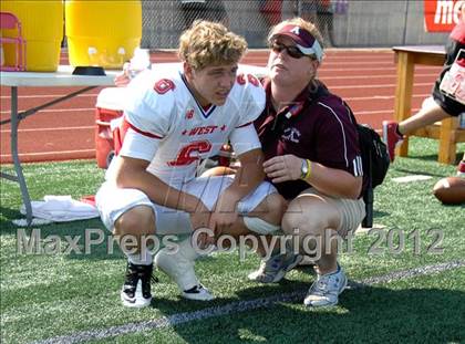 Thumbnail 3 in Michigan HS Football Coaches Association All-Star Game photogallery.
