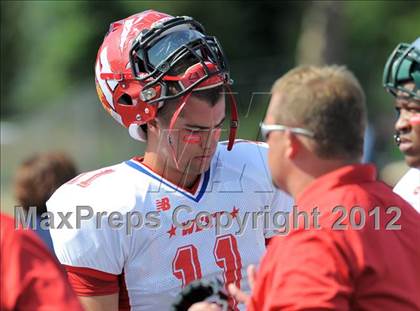 Thumbnail 2 in Michigan HS Football Coaches Association All-Star Game photogallery.