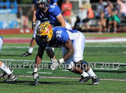 Thumbnail 2 in Michigan HS Football Coaches Association All-Star Game photogallery.