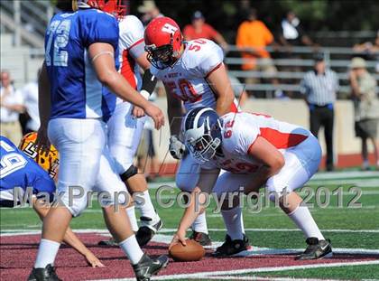 Thumbnail 3 in Michigan HS Football Coaches Association All-Star Game photogallery.