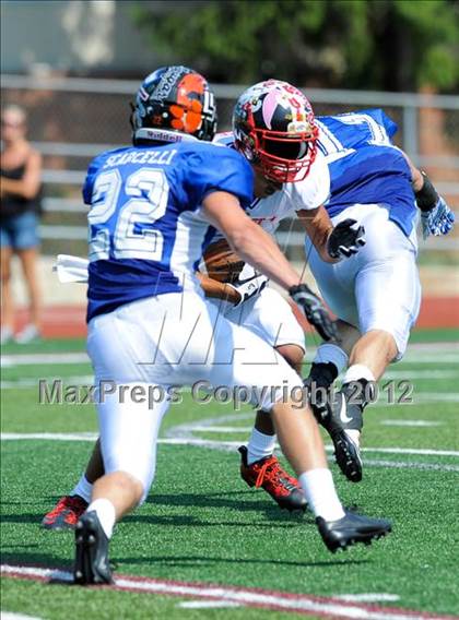 Thumbnail 2 in Michigan HS Football Coaches Association All-Star Game photogallery.