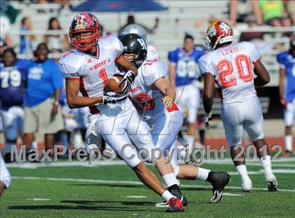 Thumbnail 2 in Michigan HS Football Coaches Association All-Star Game photogallery.