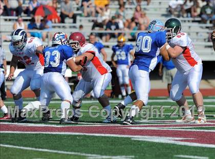 Thumbnail 2 in Michigan HS Football Coaches Association All-Star Game photogallery.