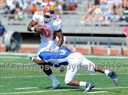 Thumbnail 3 in Michigan HS Football Coaches Association All-Star Game photogallery.