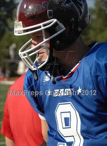 Thumbnail 3 in Michigan HS Football Coaches Association All-Star Game photogallery.