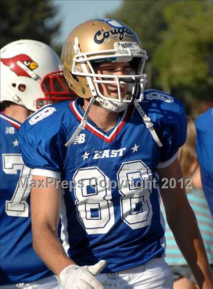 Thumbnail 2 in Michigan HS Football Coaches Association All-Star Game photogallery.