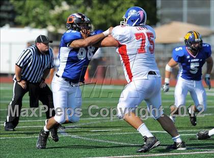 Thumbnail 1 in Michigan HS Football Coaches Association All-Star Game photogallery.