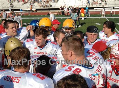 Thumbnail 3 in Michigan HS Football Coaches Association All-Star Game photogallery.