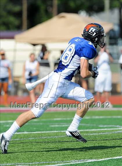Thumbnail 3 in Michigan HS Football Coaches Association All-Star Game photogallery.