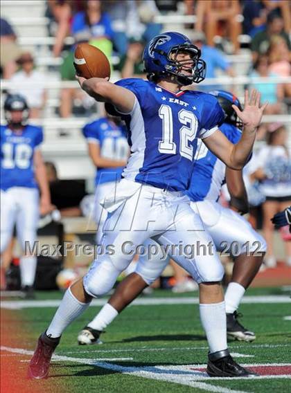 Thumbnail 3 in Michigan HS Football Coaches Association All-Star Game photogallery.