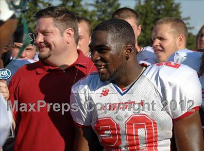 Thumbnail 3 in Michigan HS Football Coaches Association All-Star Game photogallery.