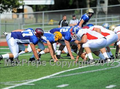 Thumbnail 2 in Michigan HS Football Coaches Association All-Star Game photogallery.