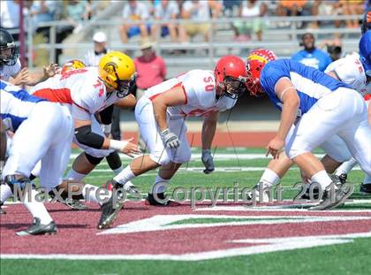 Thumbnail 2 in Michigan HS Football Coaches Association All-Star Game photogallery.