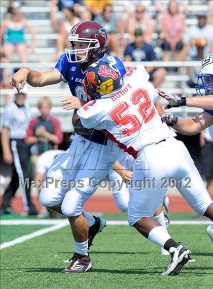 Thumbnail 3 in Michigan HS Football Coaches Association All-Star Game photogallery.