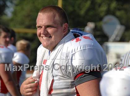 Thumbnail 3 in Michigan HS Football Coaches Association All-Star Game photogallery.