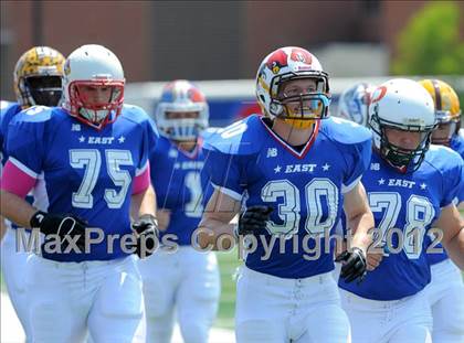 Thumbnail 1 in Michigan HS Football Coaches Association All-Star Game photogallery.